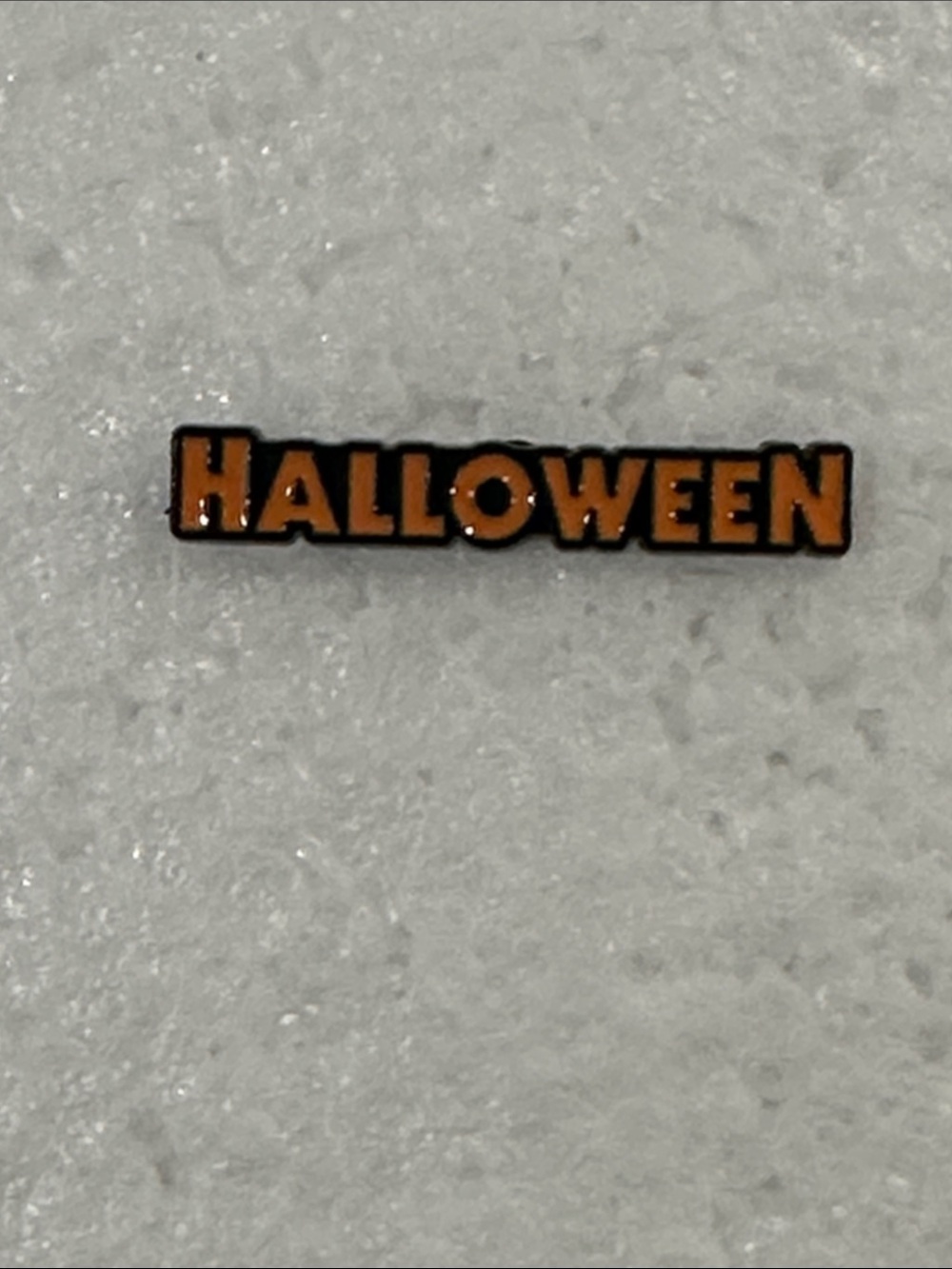 Halloween Orange Enamel Pin